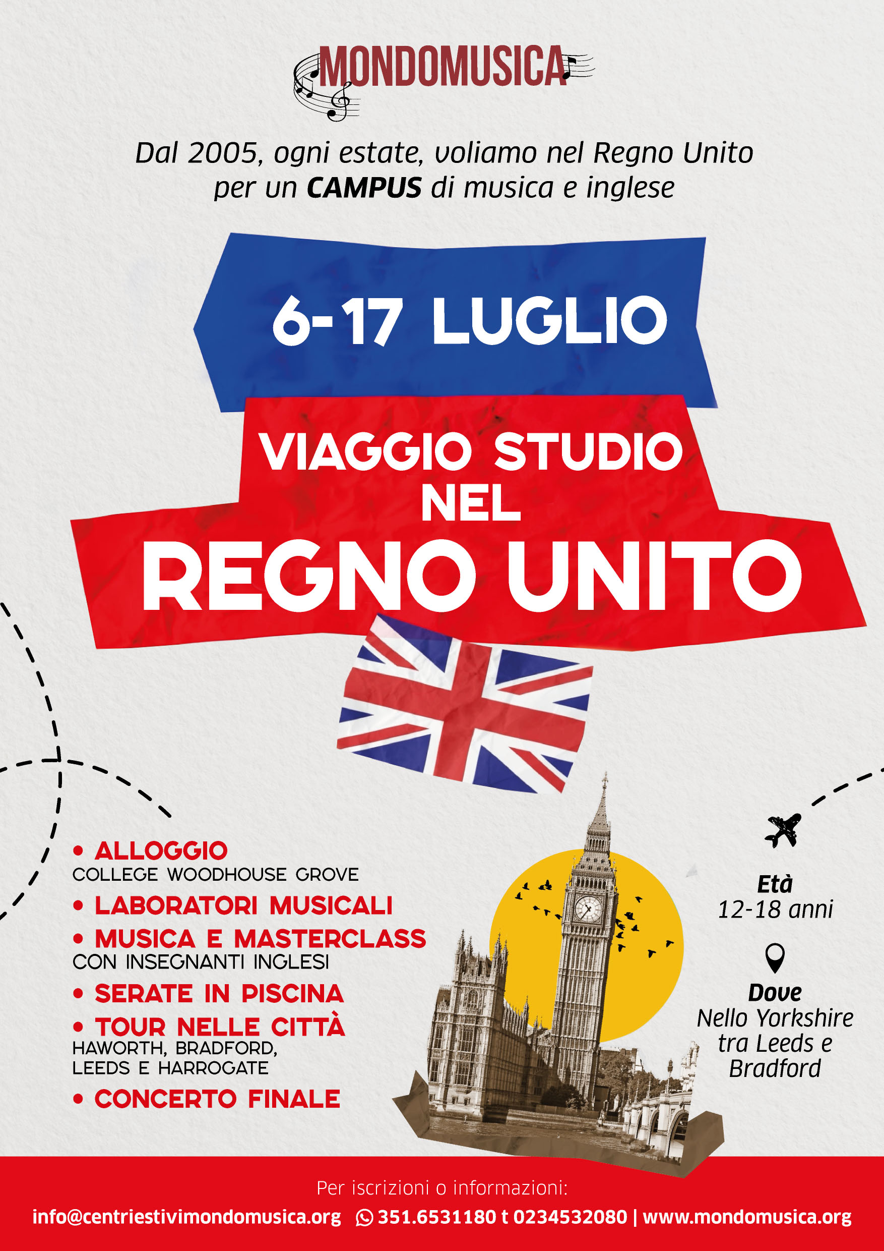 Viaggio Studio nel Regno Unito